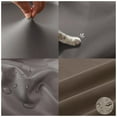 thumbnail image 6 of PU Leather Couch Cushion Cover Sofa Cushion Slipcover, Stretch Elastic Waterproof Chair Seat Slipcover Furniture Protector(Chair,Gray), 6 of 9