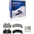 thumbnail image 5 of Detroit Axle - 4WD Front Drilled Rotors Brake Pads Wheel Hub Bearings w/ 24pc Lug Nuts Replacement for K1500 K2500 Escalade Tahoe Yukon - 30pc Set, 5 of 7