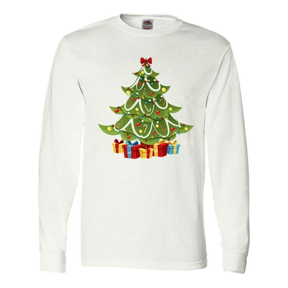 Inktastic Christmas Tree Long Sleeve T-Shirt