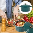 thumbnail image 2 of 1Pc Home Kitchen Simple Bowl Noddle Bowl Food Serving Salad Noddle Rice Bowl (Blue), 2 of 8