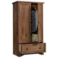thumbnail image 6 of Pemberly Row Contemporary Wood Bedroom Armoire with Garment Rod in Vintage Oak, 6 of 17