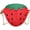 Red, variant on Cute Strawberry Crossbody Bags Simple Coin Bag Lovely Strawberry Shaped Shoulder Bag