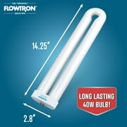 Flowtron BF-130 40W UV Black Light Replacement Bulb, T-Style Fluorescent, Bug Zapper, 1-Pack
