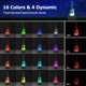thumbnail image 2 of Lámpara de ilusión 3D con guitarra eléctrica y control remoto, luz nocturna de 16 colores, 2 of 5