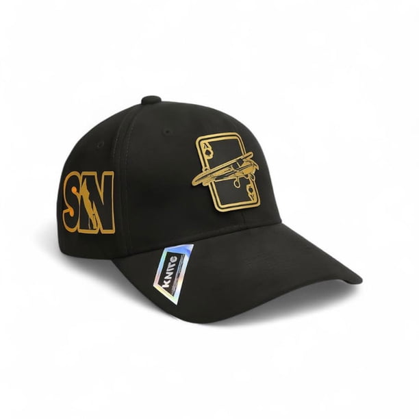 Knite gorra para hombre tierra dorada gamuza negra new edición especial