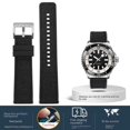 thumbnail image 3 of Correa de reloj de caucho y cuero de 20 mm y 22 mm adaptada a la serie Breitling Avengers Blackbird Professional Endurance Super Ocean, 3 of 5