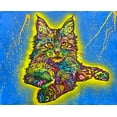 thumbnail image 2 of Dean Russo Collection 18x15 White Modern Wood Framed Museum Art Print Titled - Maine Coon 2, 2 of 4