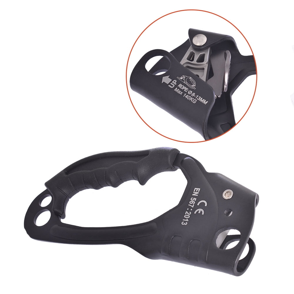 Labwork For 8 9-13mm Gear Rope L/R Hand Ascender Rock Climbing Tree Arborist Rappelling