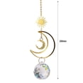 thumbnail image 3 of Moon Sun Ball Crystal Hanging Metal Pendant Garden Decor 19 Ehuebsd Libre de BPA, 3 of 5