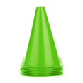 thumbnail image 1 of Spptty 6pcs 18cm Soccer Training Cone Football Barriers Plastic Marker Holder Accessory, 1 of 9