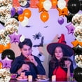 thumbnail image 5 of Hvmvliv Halloween Balloons Set Black Orange Balloons Set, 118Pcs Black Orange Tassels Balloons Arch Ornament Halloween Balloons for Halloween Celebration Party Bar Graduation Decoration(118pcs), 5 of 7