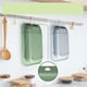 thumbnail image 4 of Cesta de fregadero ajustable, colador extensible para lavar verduras y frutas, colador de plástico plegable con diseño que ahorra espacio, resistente al calor, material libre de BPA, drenaje, 4 of 4