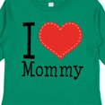 thumbnail image 4 of Inktastic I Love Mommy Heart Boys or Girls Long Sleeve Toddler T-Shirt, 4 of 5