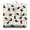Playful P, variant on Whimsical Tail Design Zabuton - Thick Meditation Pillow with Funny Dog Illustration