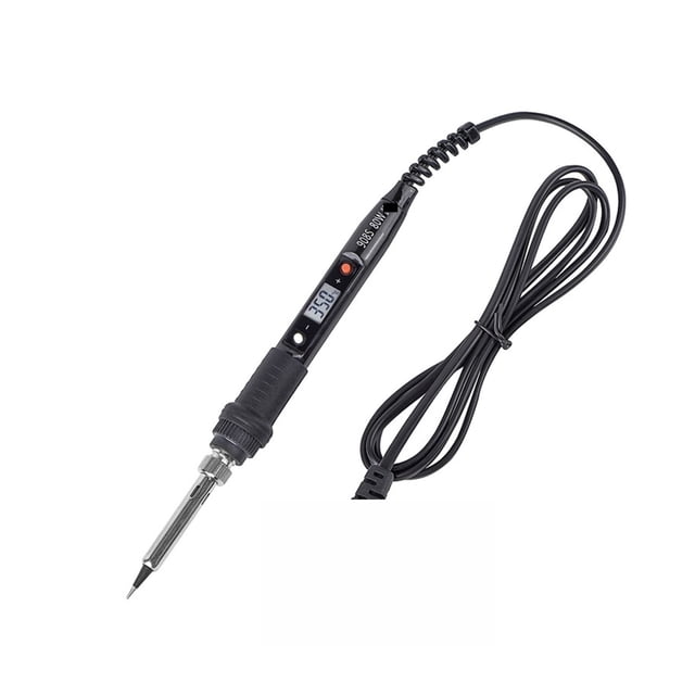 Fer à Souder Électrique, Outil de Soudage LCD à Température Réglable, Tête de Fer à Souder en Céramique, Outils de Réparation de Soudure, Efficacité Plus Grande