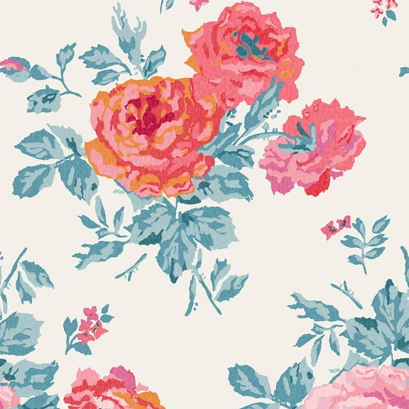 Cath Kidston Archive Rose Blue & Pink