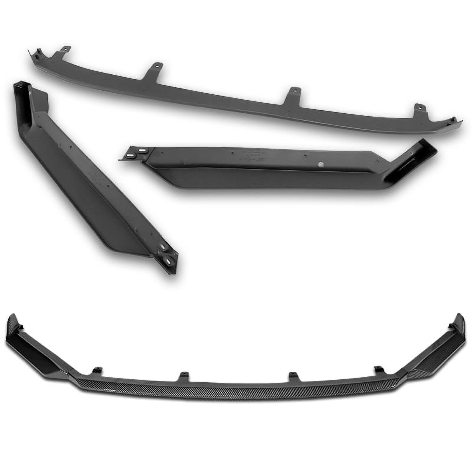 Stay Tuned Performance Front Bumper Lip 3pcs For 2021-2025 Lexus IS300 IS350 Base V-Style Carbon Look