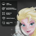 thumbnail image 4 of Girl's Frozen Elsa Sparkle Profile  Graphic Tee Black X Large, 4 of 8