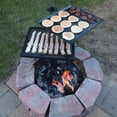 thumbnail image 2 of GameMaker Heavy Duty Gravity Combo Feu Ouvert Extérieur Camping Grill et Gril, 2 of 5