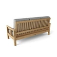 thumbnail image 2 of Anderson Teak South Bay Traditional Teak Deep Seating Sofa in Brown, 2 of 8