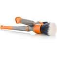 thumbnail image 2 of Detail Factory - TriGrip Ultra-Soft Detailing Brush Set - Scratch-Free Cleaning for Exterior, Interior Panels, Emblems, Badges, Gauges, Infotainment Screen - Solar Flare, 2 of 8