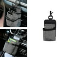 thumbnail image 3 of Car Vent Storage Bag Storage Bag With Data Cable Hole Storage Bag Car Hanging Bag Storage Niuniu, 3 of 5