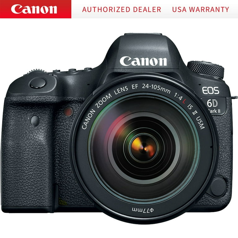 Canon EOS 6D Mark II Full Frame DSLR Camera with EF 24-105mm