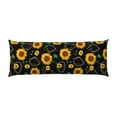 thumbnail image 2 of KLL Ultra Soft Microfiber Body Pillow Cover/Pillowcases 20"x54" with Hidden Zipper Closure-Flower, 2 of 8