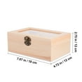 thumbnail image 2 of IFANLANDOR Adults Storage Box Khaki 1Pack 7.1x4.7x2.8in, 2 of 8