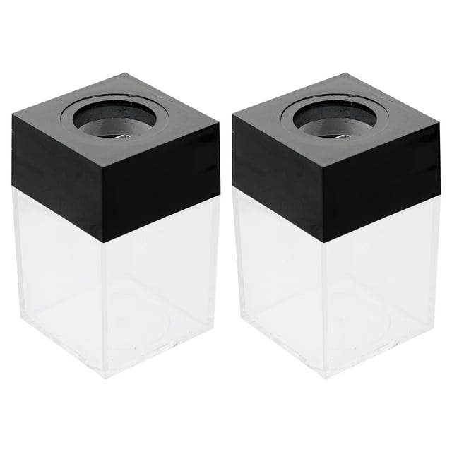 Miangastore 2Pcs Paper Clip Plastic Holders Creative Table Decorations Paperclip Holders