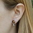 thumbnail image 2 of Pumpkin Pie Novelty Clip-On Stud Earrings, 2 of 3