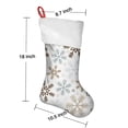 thumbnail image 5 of Christmas Stockings,Light Christmas Snowflake Pattern Stockings Christmas,14.8'' Xmas Stockings,Christmas Party Favors,Christmas Party Decorations,Christmas Stockings Personalized, 5 of 5