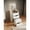 White + MDF+glass-2, variant on [Luckynote](48CM) 3 in 1 Vanity Desk with Plip Top Mirror, Small Make Up Vanity Set with Visible Glass Desktop, Compact Makeup Vanity with 3 Drawers, Dressing Table for Bedroom