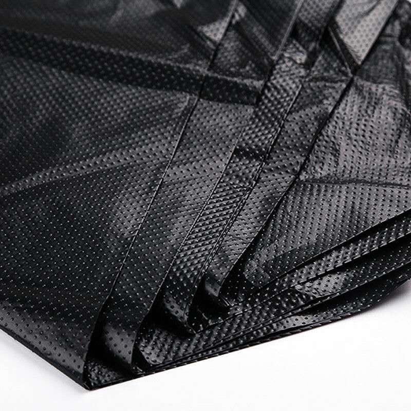 Totoro Hero Thickened Black Garbage Bag Trash Pouch Household Disposable Garbage Bag Vest Type Plastic Trash Bags for Kitchen Toilet Office