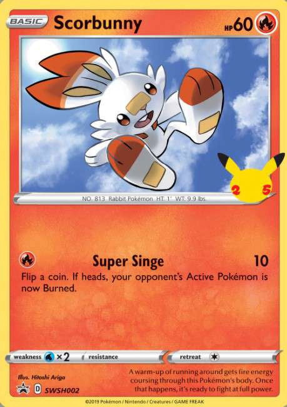 Pokemon First Partner Galar Region (Grookey, Scorbunny & Sobble) Pack [3 OVERSIZE Promo Cards]