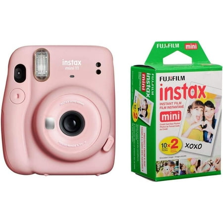 UPC: 0192223156647 | Fujifilm Instax Mini 11 Instant Film Camera  with Fujifilm Instax Mini Instant Daylight Film Twin Pack  20 Exposures (Blush Pink)