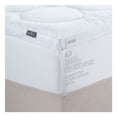 thumbnail image 3 of Protector Cubre Colchón Acolchado King Size Real Textil Color Blanco Diseño de la tela Liso, 3 of 7