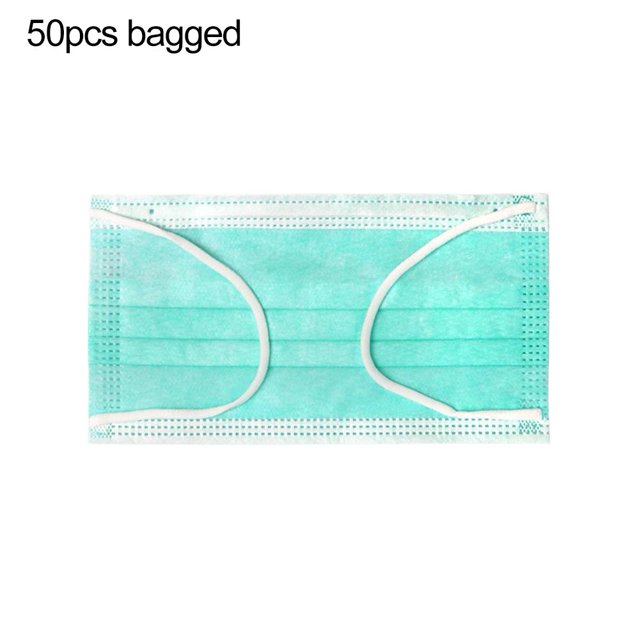 Disposable Three-layer Non-woven Mask Ear Loop Mouth Cover Non Medical L4E9