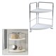 thumbnail image 2 of Estante de Especias de Cocina de 2 Niveles Sunnimix Organizador de Almacenamiento Plata, 2 of 8