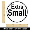 thumbnail image 2 of Extra Small Size Tag Self-Inking Rubber Stamp Ink Stamper - Green Ink - Small 3/4 Inch, 2 of 7
