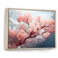 thumbnail image 2 of Designart "Elegant Pink Sea Whip" Coastal Coral Under Water Floater Framed Canvas Prints, 2 of 5