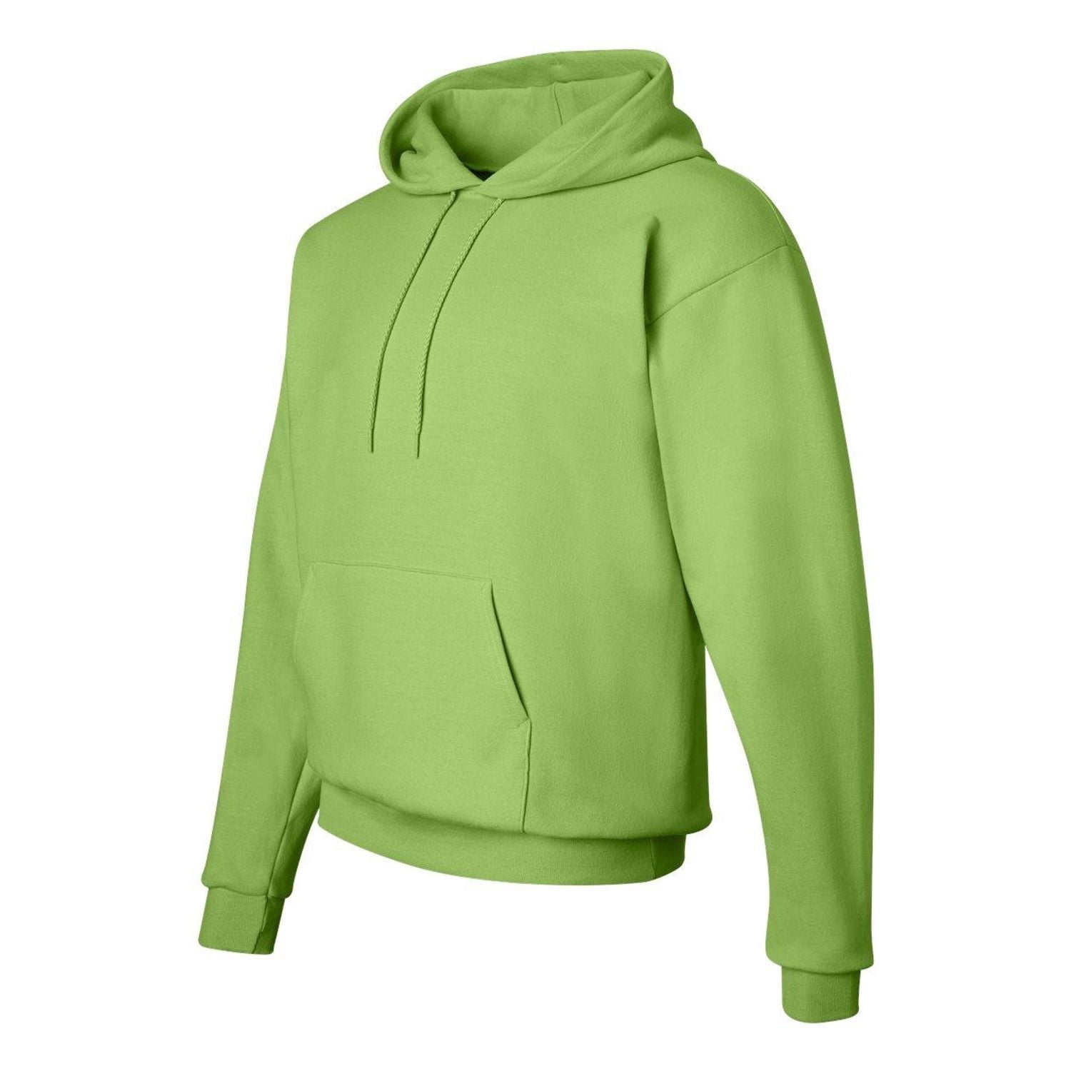 Hanes EcoSmart Unisex Fleece Hoodie (Big & Tall Sizes Available) Lime S