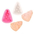thumbnail image 5 of COSMOBETTY Silicone Pastry Mold Triangle Cheese Shape Mould 1Pcs Pink for Baking Dessert Making Hobbyists, 5 of 8