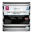 thumbnail image 1 of Juego De Sábanas Mainstays Matrimonial Rayas Azul, 1 of 4