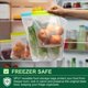 thumbnail image 4 of Bolsas de almacenamiento de alimentos reutilizables SPLF, paquete de 24, aptas para lavavajillas, 4 of 7