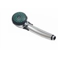 thumbnail image 1 of Phoenix Shower Head PF276036 Hand-Held; With Single Function Spray Setting; With Trickle Shut-Off; Brushed Nickel Plated; Plastic; With Blister Package, 1 of 2