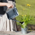 thumbnail image 4 of Small Watering Can for Indoor Plants with Long Spout for Flowers, Succulents Watering Pot, Garden Watering Can (Gray), 4 of 5