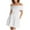White-03, variant on STETMN Womens Summer Sleeveless Tank Dresses Wedding Chiffon A Line Prom Dress Long Formal Party Gowns