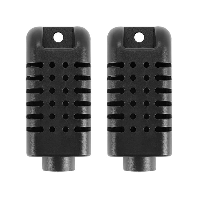 Plastic Case Small Humidity Sensor Electronics Box Instrument Enclosure Project Box Control Box(2 Pcs),2*small humidity sensor electronics box,black