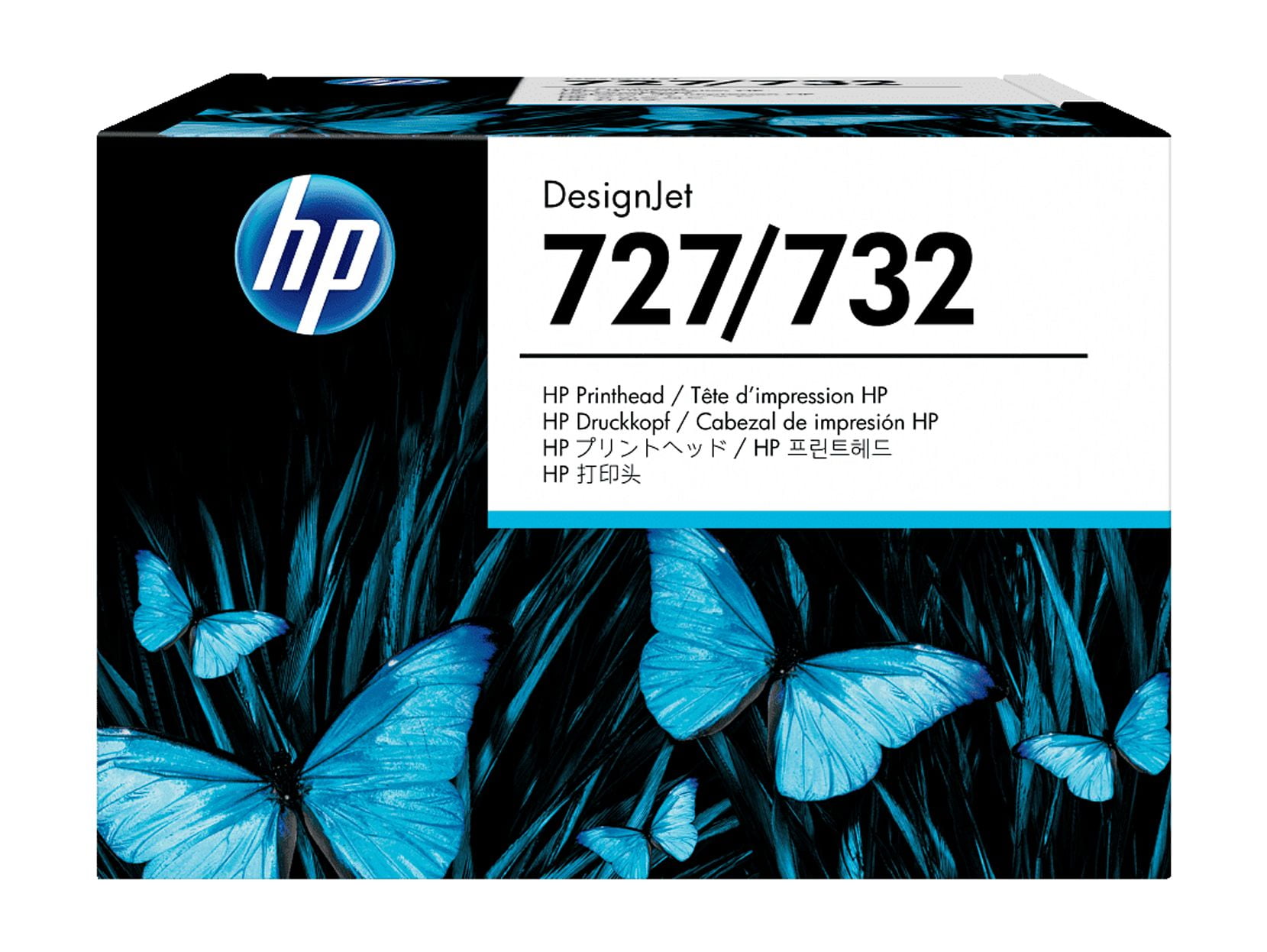 HP 727 Designjet 6-Color Printer Printhead (B3P06A) - Walmart.com